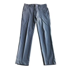 Banana Republic Men’s Slim Fit Trouser Pant Gray Size 31W 29L cotton spandex